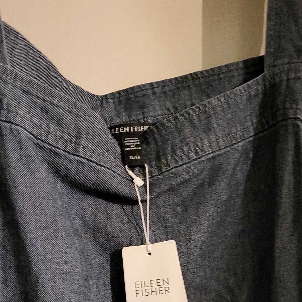 Eileen Fisher Women's Blue Jean Dress
